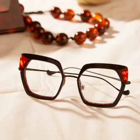 grandes lunettes de vue carrées caroline abram