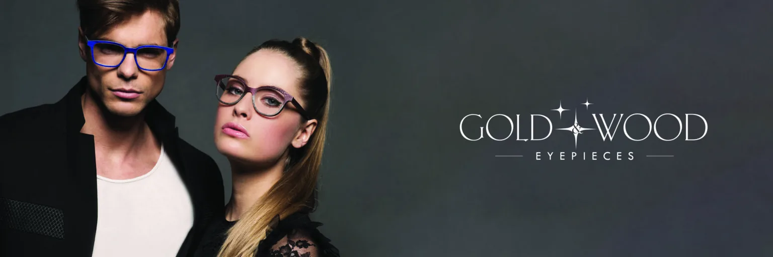 Collection Gold & Wood, lunettes artisanales bois et métal, Maison luxembourgeoise