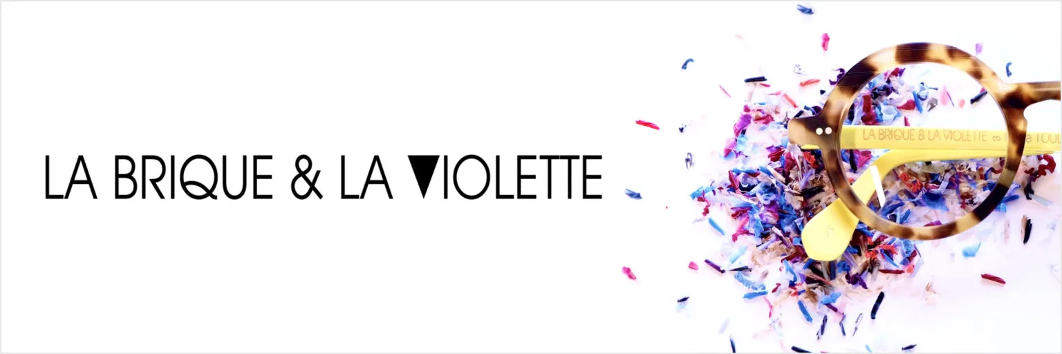 Collection La Brique et La Violette, montures sur mesure par opticiens toulousains