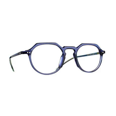Lunettes de vue Talla modèle en acétate de couleur bleu